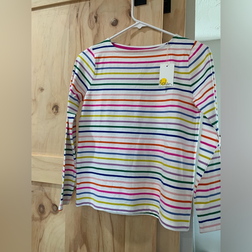 NWT Boden girls shirt